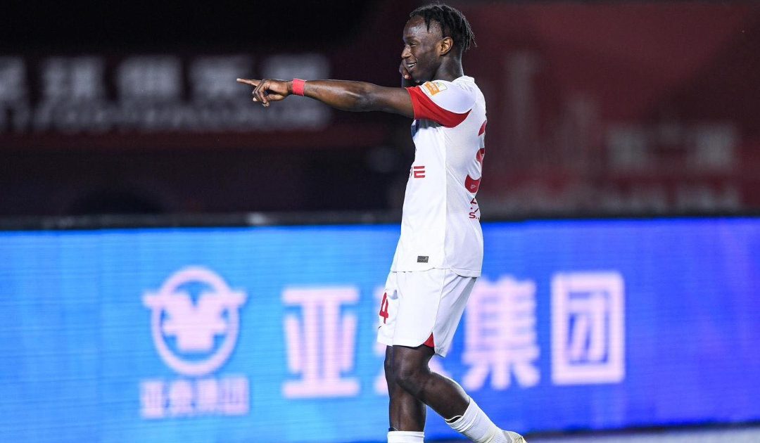 Sierra Leone’s winger Kallon nets in Shanghai Port’s win