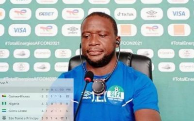 Sierra Leone coach John Keister counts on squad for Nigeria duel