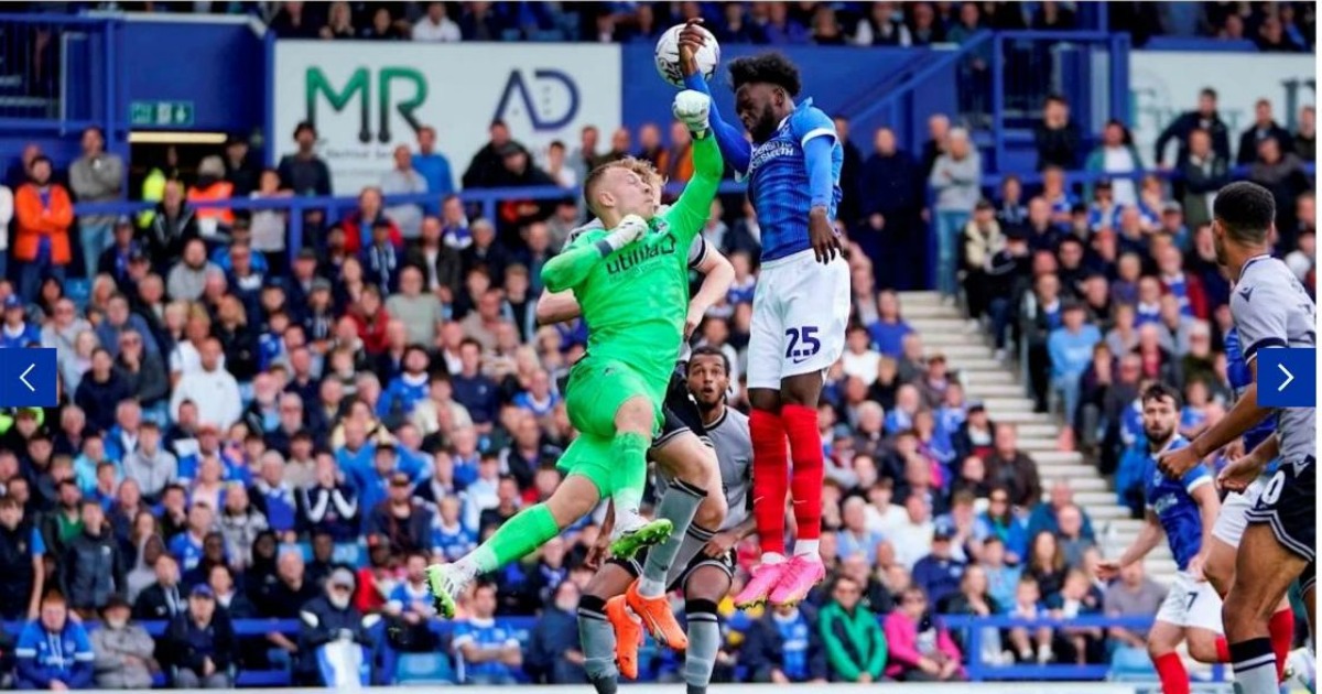 Abu Kamara was pleased after Portsmouth's debut