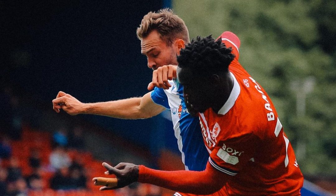 Middlesbrough debut defeat for Alex Bangura 