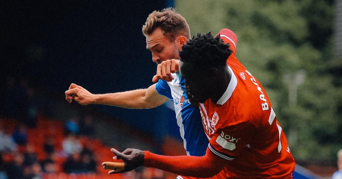 Middlesbrough debut defeat for Alex Bangura