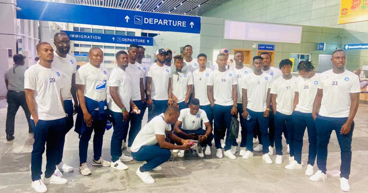 Sierra Leone CAF Confederation Cup representative for the 2023/24 competition, FC Kallon, departed Liberia for Ghana to face Dreams FC in the Second round first leg on Friday.