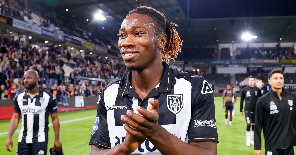 Sierra Leone native Mohamed Sankoh scored a brilliant debut goal in Heracle’s 3-1 win over Excelsior in their Eredivisie tie on Saturday. Sierra Leone native Mohamed Sankoh scored a brilliant debut goal in Heracle's 3-1 win over Excelsior in their Eredivisie tie on Saturday.